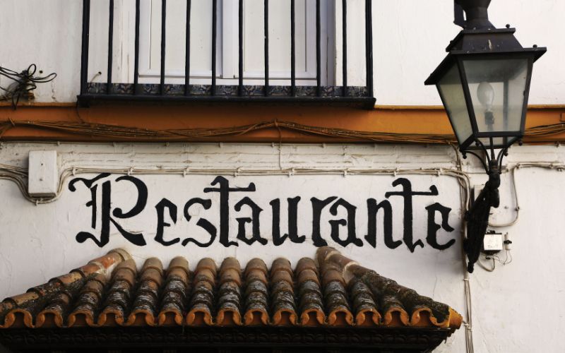 Seville restaurant facade